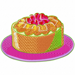 Foods And Sweets Embroidery Design 3 Foods And Sweets Embroidery Design 3